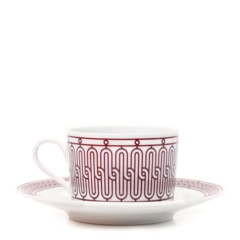 hermes h deco tea cup.